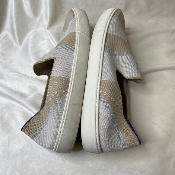 Rothys Birch Stripe Slip On Sneakers 12 - Picture 5 of 8